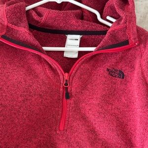 The North Face Red Quarter-Zip Fleece